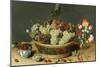 Still Life of Grapes in a Basket-Isaac Soreau-Mounted Giclee Print