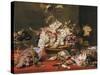 Still Life of Grapes in a Basket-Frans Snyders Or Snijders-Stretched Canvas