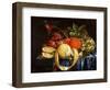 Still Life of Grapes, Oranges and a Peeled Lemon-Jan Pauwel Gillemans I-Framed Giclee Print