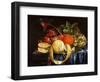 Still Life of Grapes, Oranges and a Peeled Lemon-Jan Pauwel Gillemans I-Framed Giclee Print