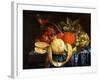 Still Life of Grapes, Oranges and a Peeled Lemon-Jan Pauwel Gillemans I-Framed Giclee Print