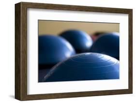 Still Life of Gym Exercise Ball-Matt Freedman-Framed Photographic Print