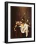 Still Life of Ham and Silver Plate-Willem Claesz Heda-Framed Giclee Print