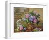 Still Life of Hydrangeas and Lilacs-Albert Williams-Framed Giclee Print