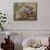 Still Life of Hydrangeas and Lilacs-Albert Williams-Mounted Giclee Print displayed on a wall