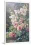 Still Life of Lilies and Roses-Mary Margetts-Framed Giclee Print