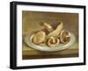 Still Life of Mushrooms-null-Framed Giclee Print