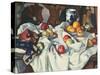 Still Life of Oranges and Apples-Samuel John Peploe-Stretched Canvas