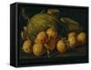 Still Life of Oranges, Melons and Boxes of Sweets, Late 18th century.-Luis Egidio Meléndez-Framed Stretched Canvas
