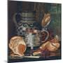 Still Life of Oranges with a Jug and Silver Tankard-Heinrich Andreas Sophus Petersen-Mounted Giclee Print
