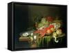 Still Life of Oysters and Lobsters-Reynier van Gherwen-Framed Stretched Canvas