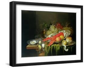 Still Life of Oysters and Lobsters-Reynier van Gherwen-Framed Giclee Print