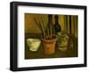 Still Life of Paintbrushes in a Flowerpot, 1884-85-Vincent van Gogh-Framed Giclee Print