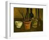 Still Life of Paintbrushes in a Flowerpot, 1884-85-Vincent van Gogh-Framed Giclee Print