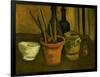 Still Life of Paintbrushes in a Flowerpot, 1884-85-Vincent van Gogh-Framed Giclee Print