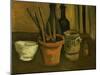 Still Life of Paintbrushes in a Flowerpot-Vincent van Gogh-Mounted Giclee Print