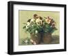 Still Life of Pansies and Daisies, 1889-Henri Fantin-Latour-Framed Giclee Print