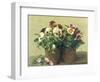 Still Life of Pansies and Daisies, 1889-Henri Fantin-Latour-Framed Giclee Print