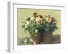 Still Life of Pansies and Daisies, 1889-Henri Fantin-Latour-Framed Giclee Print