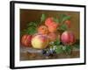 Still Life of Peaches-Henriette Ronner-Knip-Framed Giclee Print