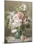 Still Life of Peonies and Roses-Francois Rivoire-Mounted Giclee Print