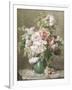 Still Life of Peonies and Roses-Francois Rivoire-Framed Giclee Print