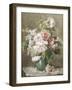 Still Life of Peonies and Roses-Francois Rivoire-Framed Giclee Print