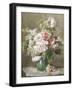 Still Life of Peonies and Roses-Francois Rivoire-Framed Premium Giclee Print