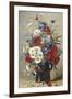 Still Life of Poppies, Daisies and Cornflowers-Eugene Henri Cauchois-Framed Giclee Print