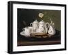 Still Life of Porcelain and Biscuits, 1872-George Forster-Framed Giclee Print