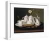 Still Life of Porcelain and Biscuits, 1872-George Forster-Framed Premium Giclee Print