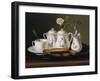 Still Life of Porcelain and Biscuits, 1872-George Forster-Framed Giclee Print