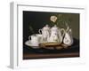 Still Life of Porcelain and Biscuits, 1872-George Forster-Framed Giclee Print