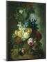 Still Life of Roses and Delphiniums-Georgius Jacobus J. van Os-Mounted Giclee Print