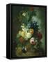 Still Life of Roses and Delphiniums-Georgius Jacobus J. van Os-Framed Stretched Canvas