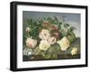 Still Life of Roses and Morning Glory-Eloise Harriet Stannard-Framed Giclee Print