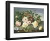 Still Life of Roses and Morning Glory-Eloise Harriet Stannard-Framed Giclee Print