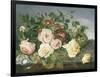 Still Life of Roses and Morning Glory-Eloise Harriet Stannard-Framed Giclee Print