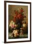 Still Life of Roses and Other Flowers-Jean Baptiste Claude Robie-Framed Giclee Print