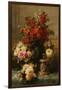 Still Life of Roses and Other Flowers-Jean Baptiste Claude Robie-Framed Giclee Print