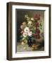 Still Life of Roses and Wallflowers-Eugene Henri Cauchois-Framed Giclee Print