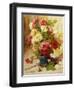 Still Life of Roses in a Vase-Georges Jeannin-Framed Giclee Print