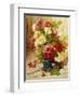 Still Life of Roses in a Vase-Georges Jeannin-Framed Giclee Print