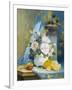 Still Life of Roses with an Orange-Eugene Henri Cauchois-Framed Premium Giclee Print