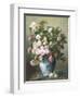 Still Life of Roses-Pierre Gontier-Framed Premium Giclee Print