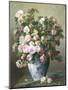 Still Life of Roses-Pierre Gontier-Mounted Giclee Print