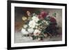 Still Life of Roses-Eugene Henri Cauchois-Framed Giclee Print