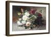 Still Life of Roses-Eugene Henri Cauchois-Framed Giclee Print