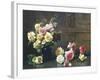 Still Life of Roses-Olaf August Hermansen-Framed Giclee Print