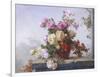 Still Life of Roses-Paul Claude Jance-Framed Giclee Print